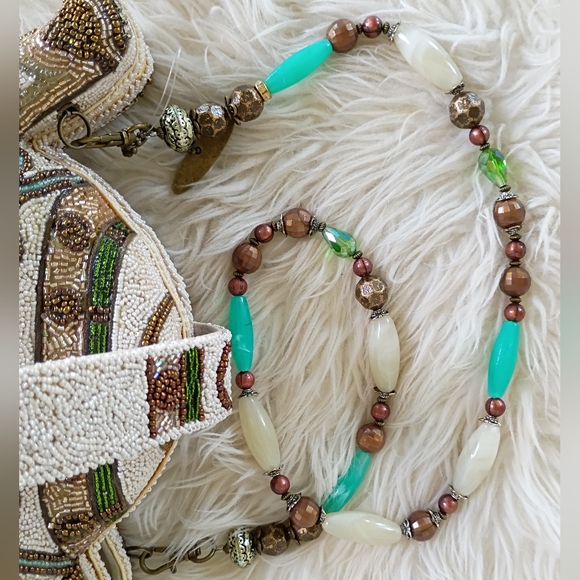 Last One! Rare Mary Frances Tea Time Beaded Teapot Shoulder Bag - Picture 16 of 16